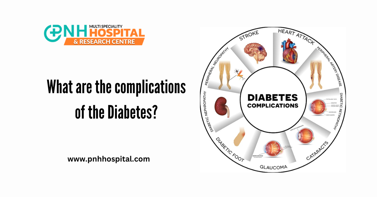 What are the complications of the Diabetes?